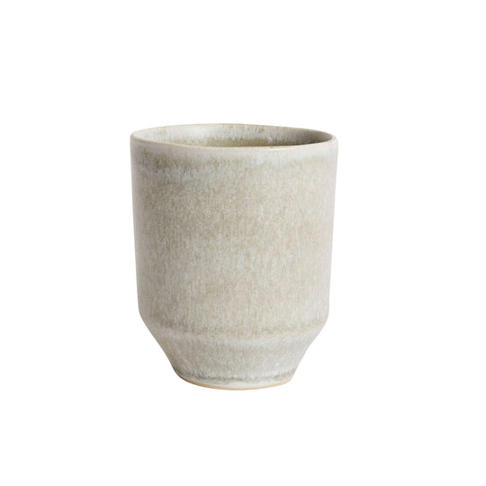 Kop Ceto - Soft grey: 55754 - Keramik - H: 8,5 Ø: 7,5 cm - Muubs - DesignGaragen.dk