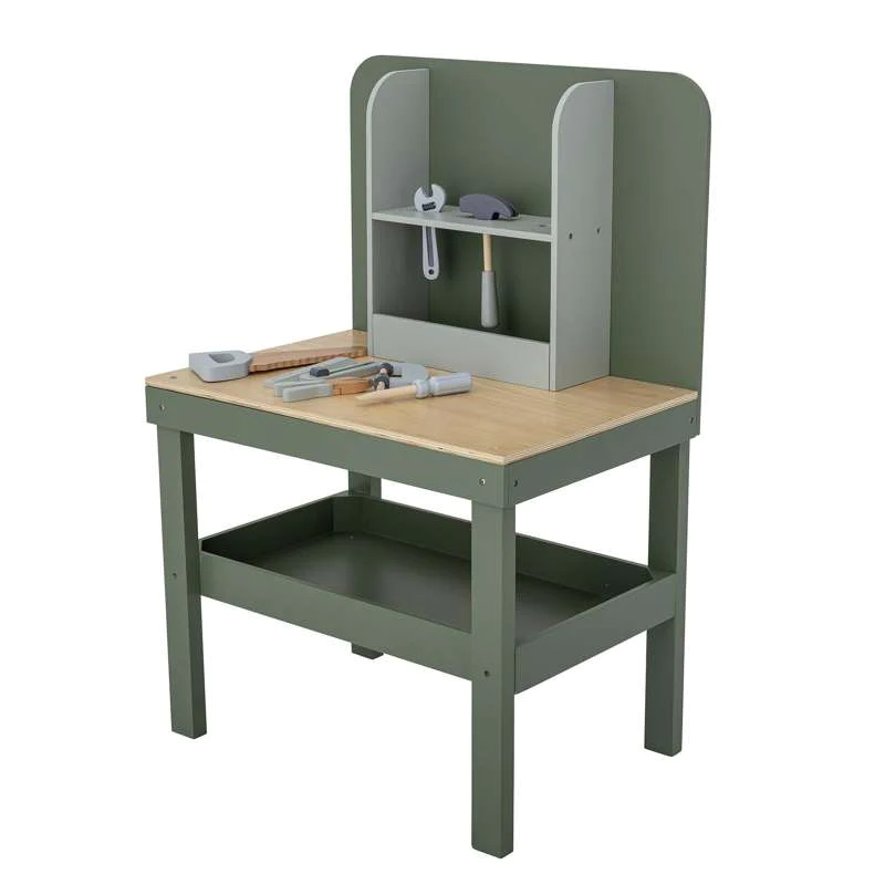Bloomingville Bubba Tool Bench in Wood (Green) - L60XH90XB41