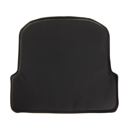 Luksus svart skinnpute til Farstrup Rocking Chair Model 183