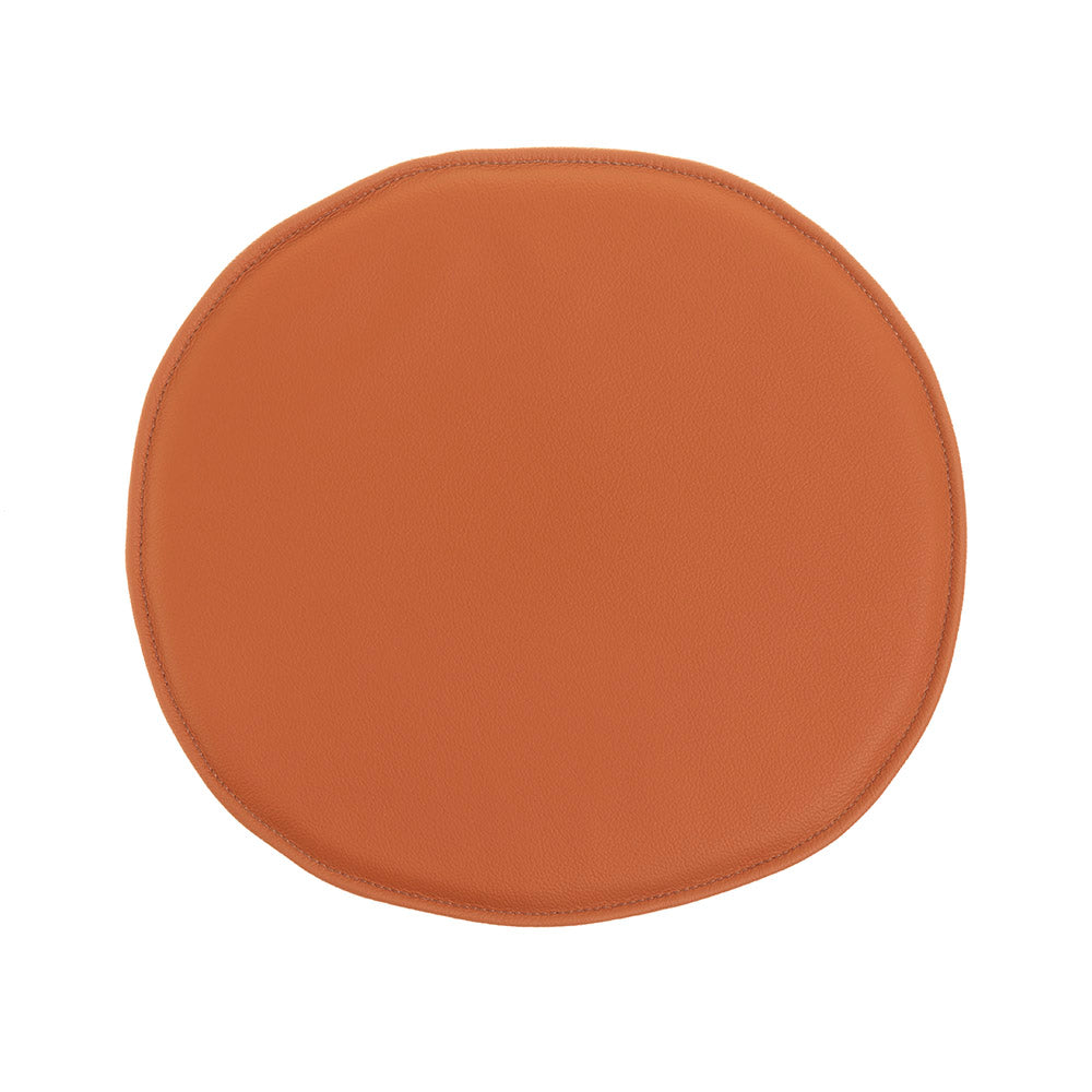 Universal Round Cushion Ø 39,5 cm i Cognac Leather