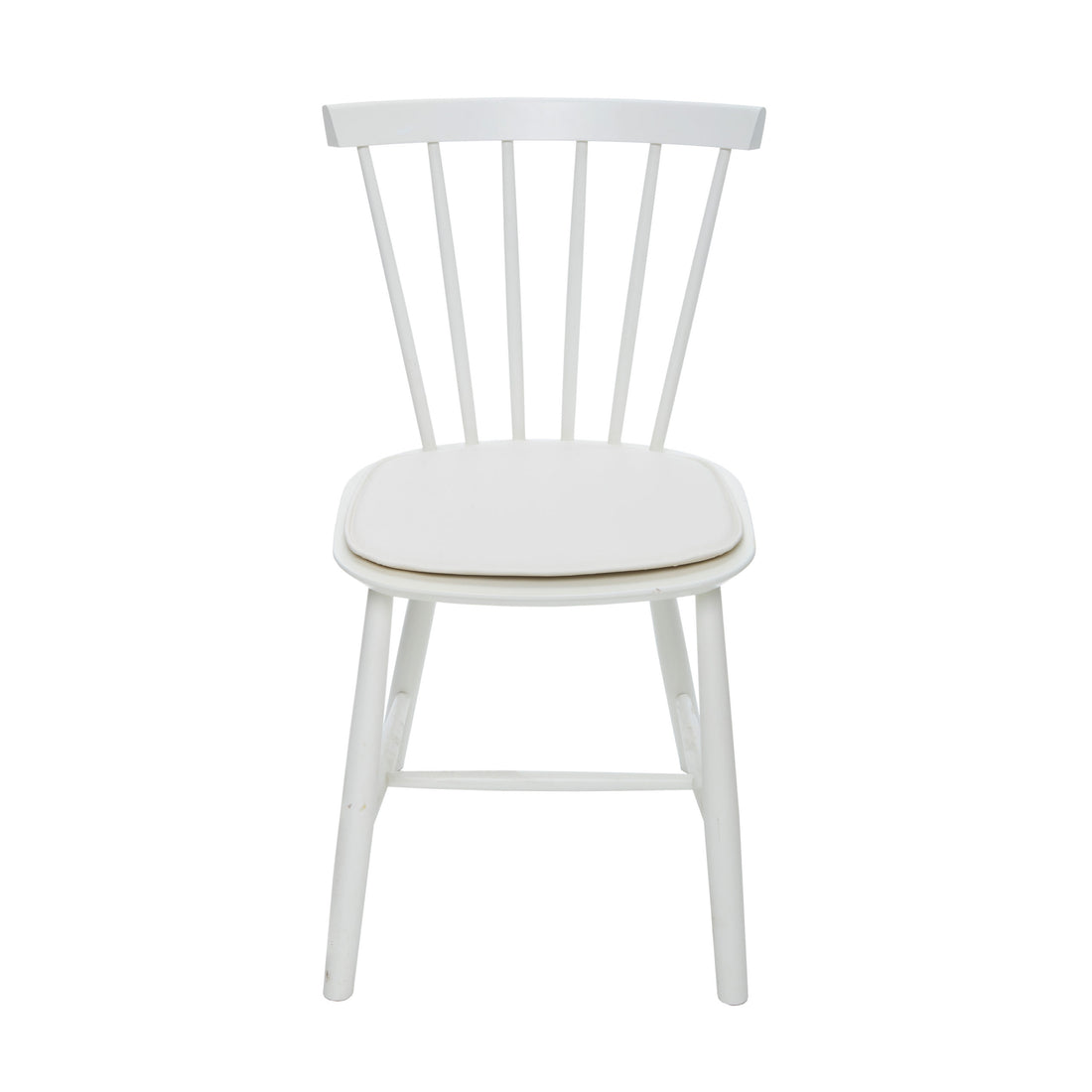 Luksus hvid hynde til Poul M. Volther J46 stolen - Hynder til FDB J46 stolen - DesignGaragen.dk