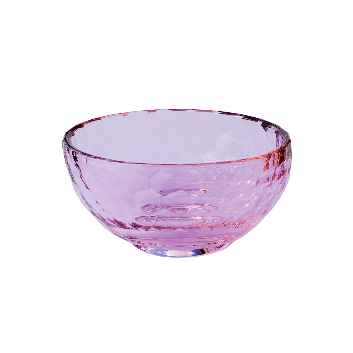 Storm Crystal Bowl Ø12 cm - rosa
