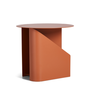 WOUD - Sentrum side table - Burnt orange - WOUD - DesignGaragen.dk