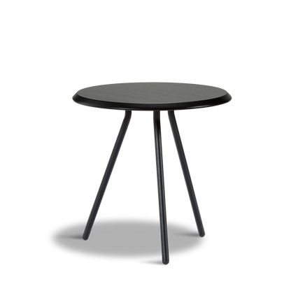 Woud - Soround Side Table - Black Ash (Ø45XH44,50)