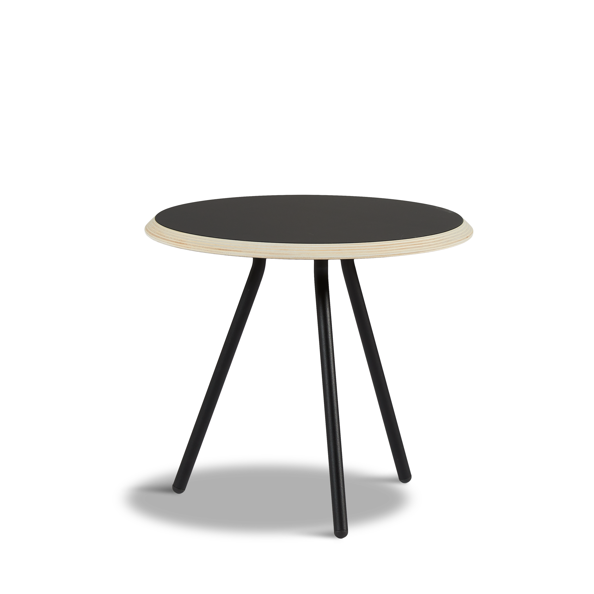 Woud - Soround Side Table - Charcoal (Ø45XH40,50)