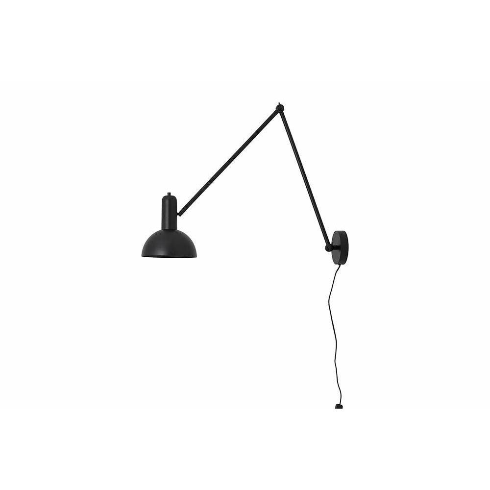 Nordal Freya Wall Lamp - L65 cm - Svart