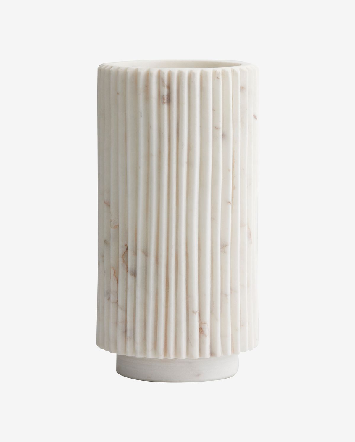 Nordal A/S Loon Vase, hvit marmor