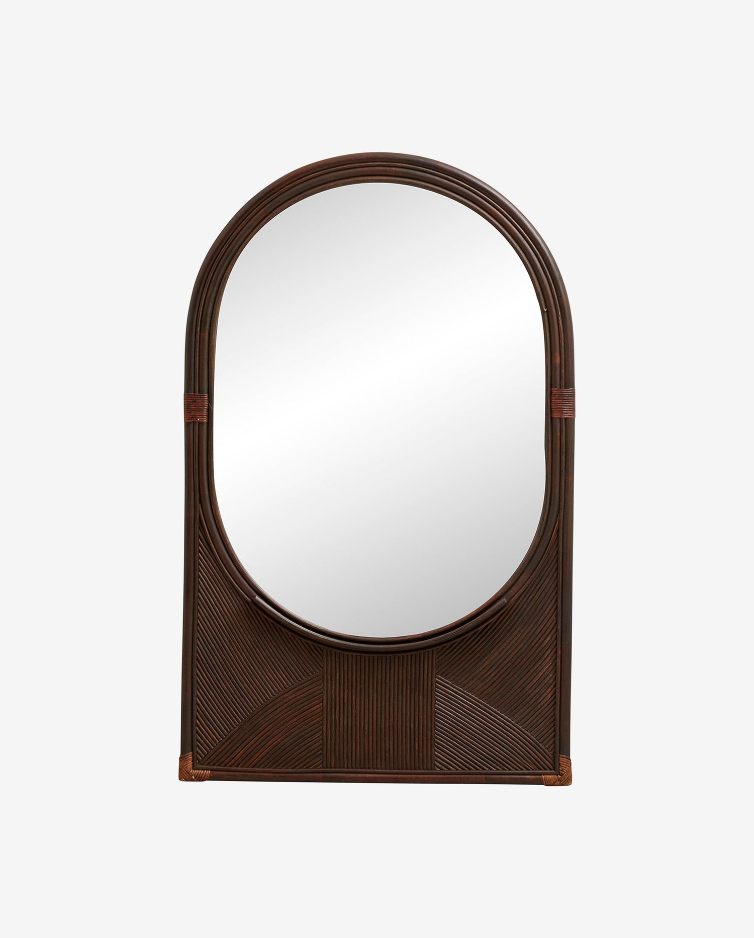 Nordal A/S Tura Mirror m/hylle, M - Brown