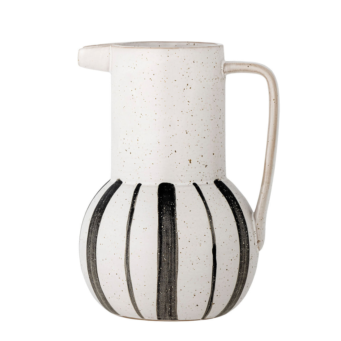 Bloomingville Marita pitcher, svart, steingods