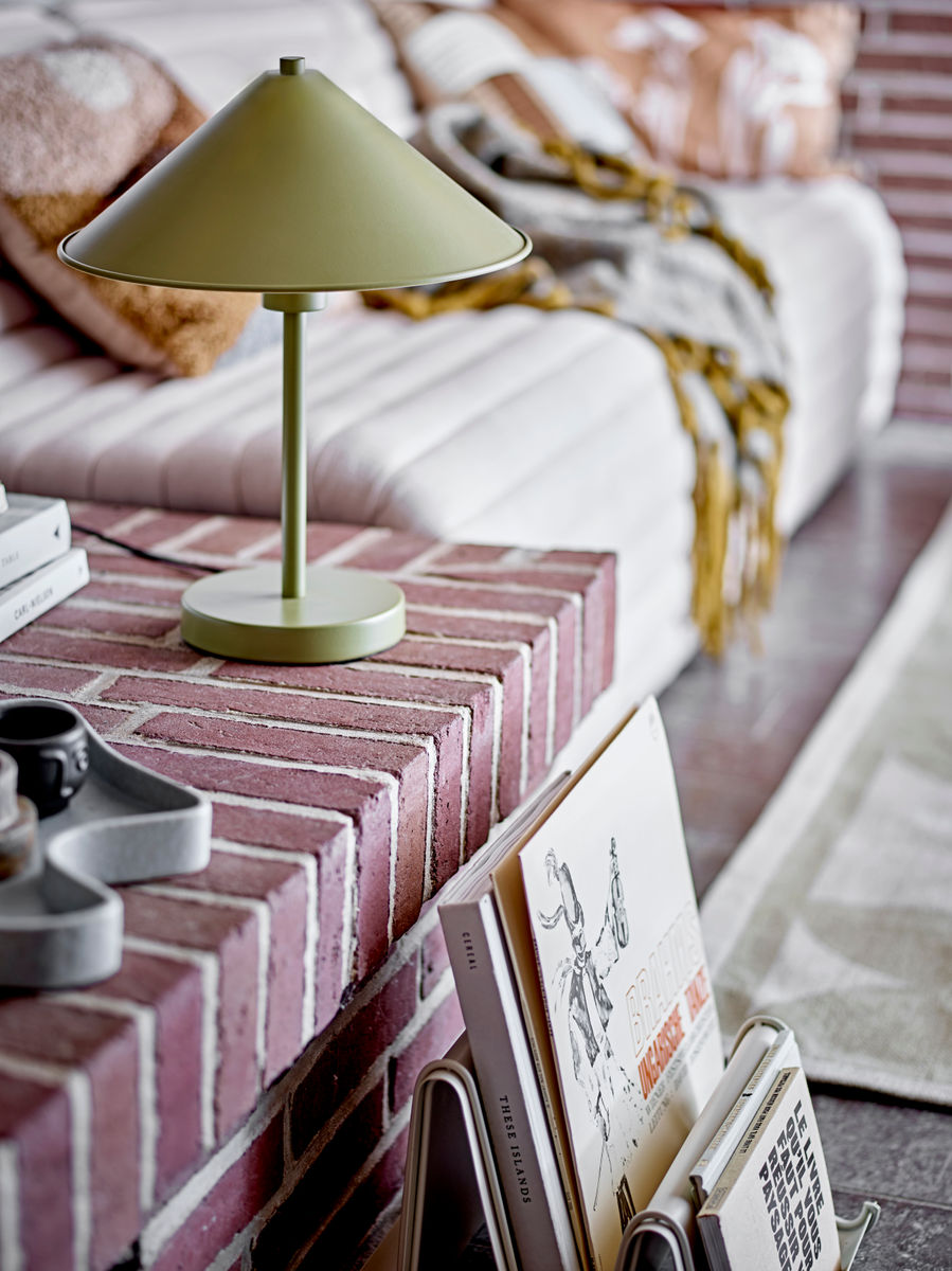 Bloomingville Bakoni bordlampe, grønt, metall