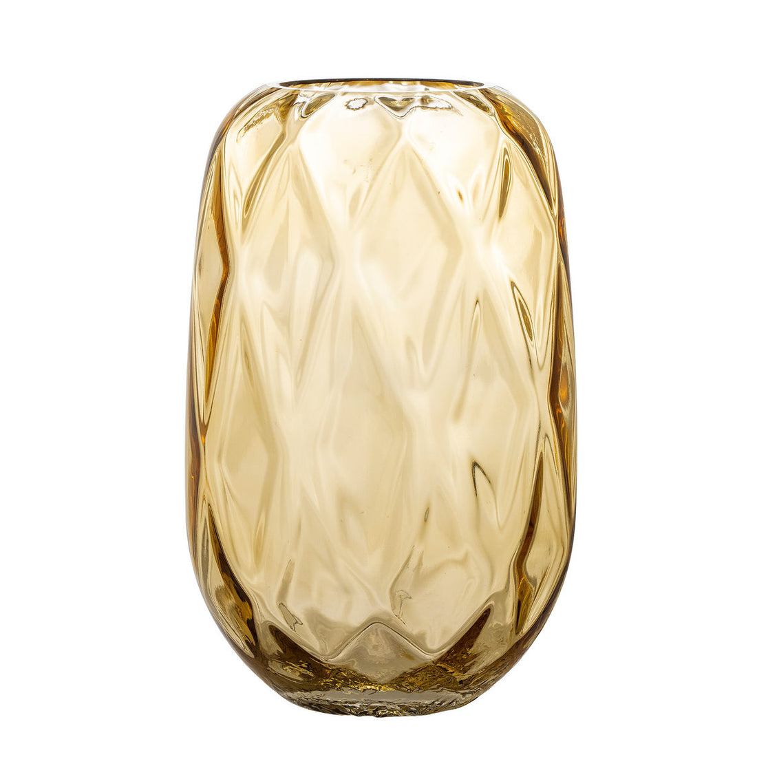 Bloomingville Clearasofie Vase, gult, glass