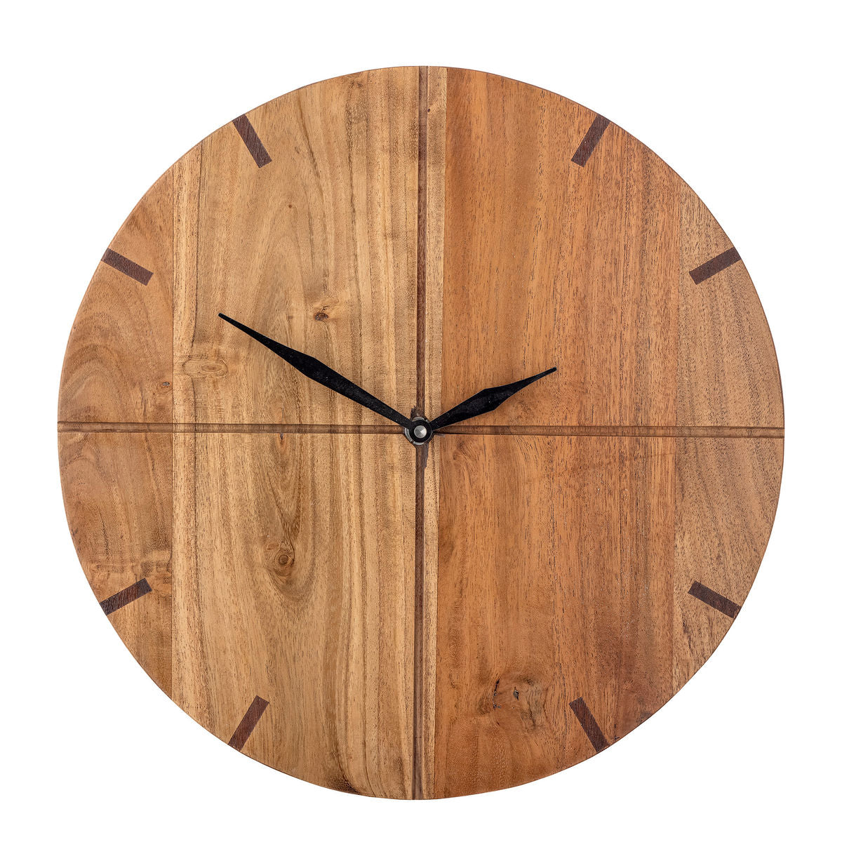 Bloomingville Florina Wall Clock, Nature, Acacia