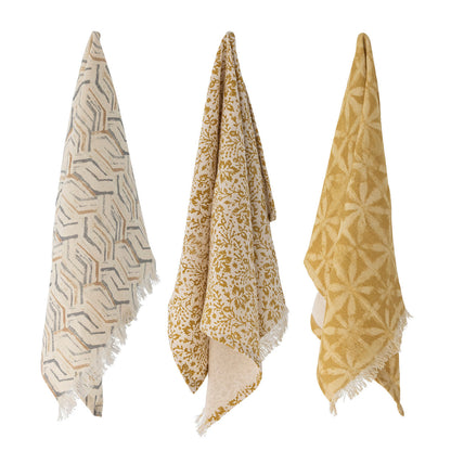 Bloomingville Bejan tehåndkle, brunt, bomull