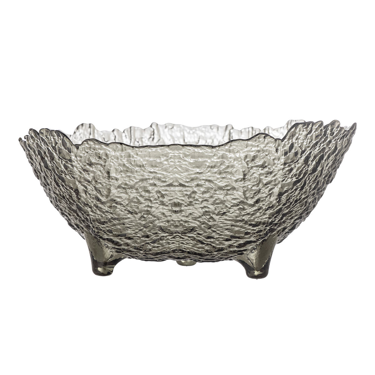 Creative Collection Catia Bowl, Gray, Glass