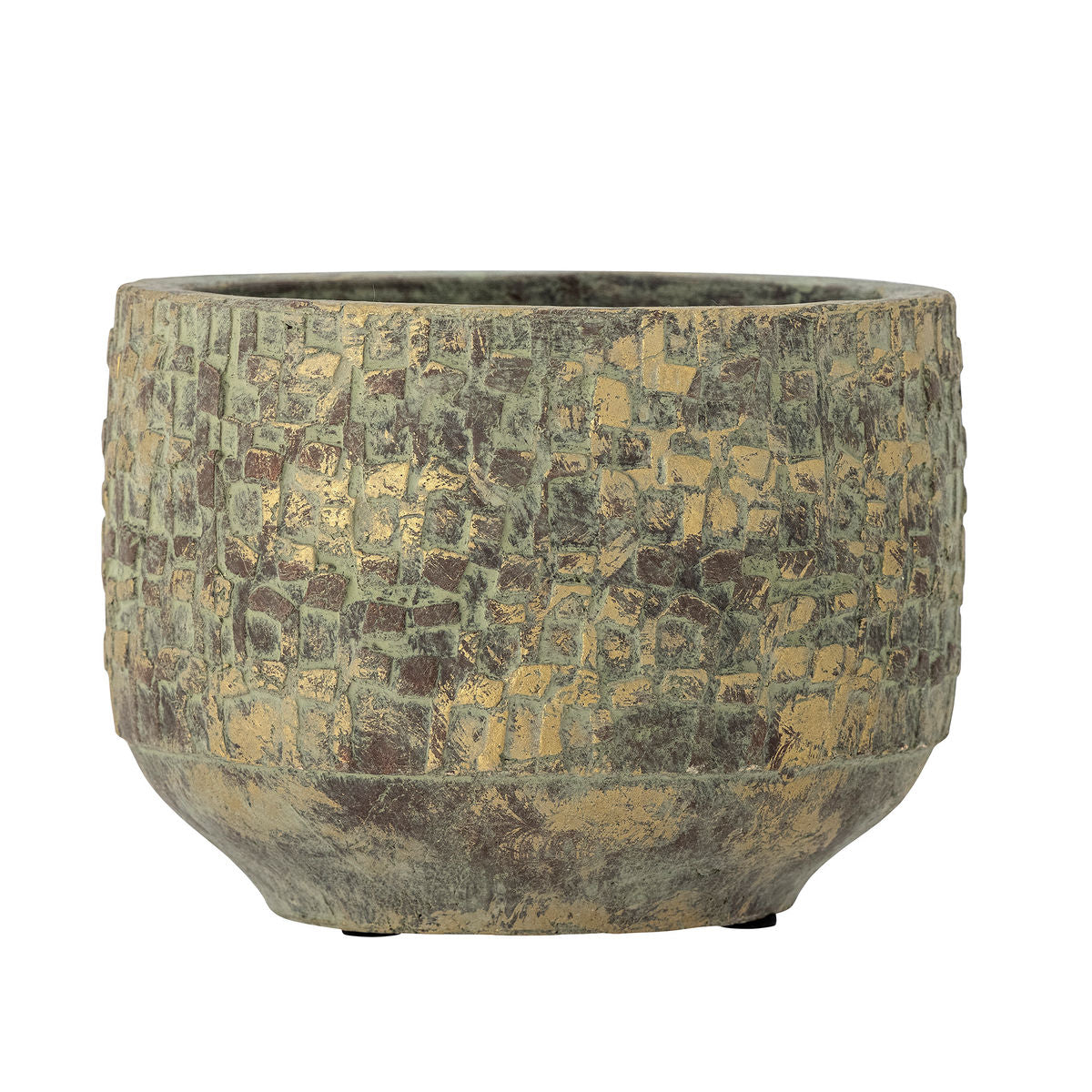 Creative Collection Mawi Deko Herb Pot, Green, Terracotta