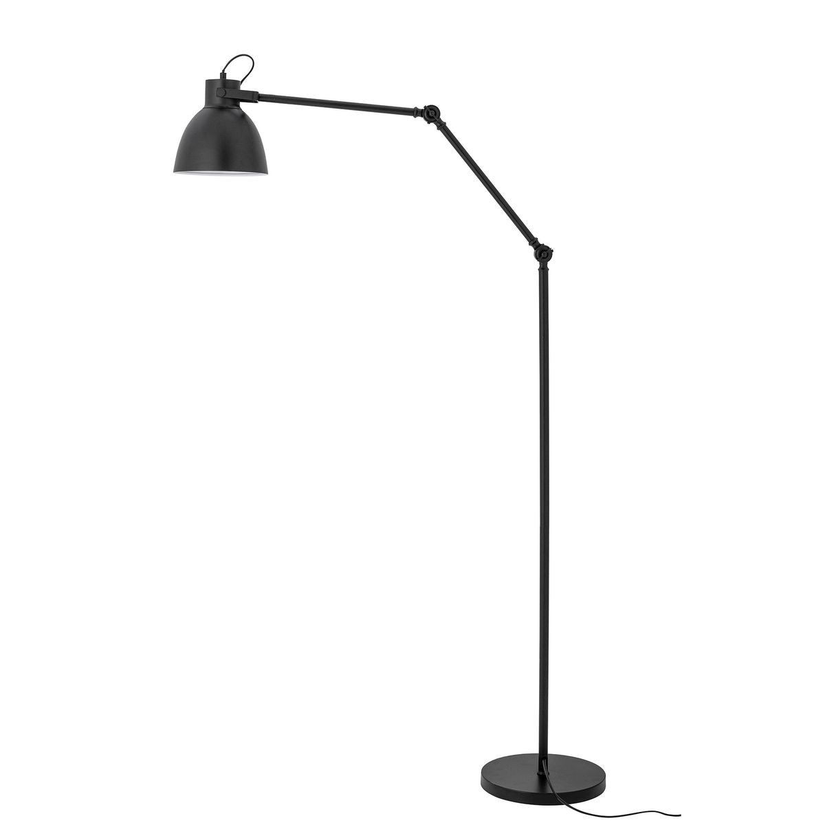 Creative Collection Barca Floor Lamp, Black, Metal