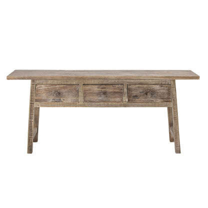 Creative Collection Camden Console Table, Nature, Reclaimed Pine Wood