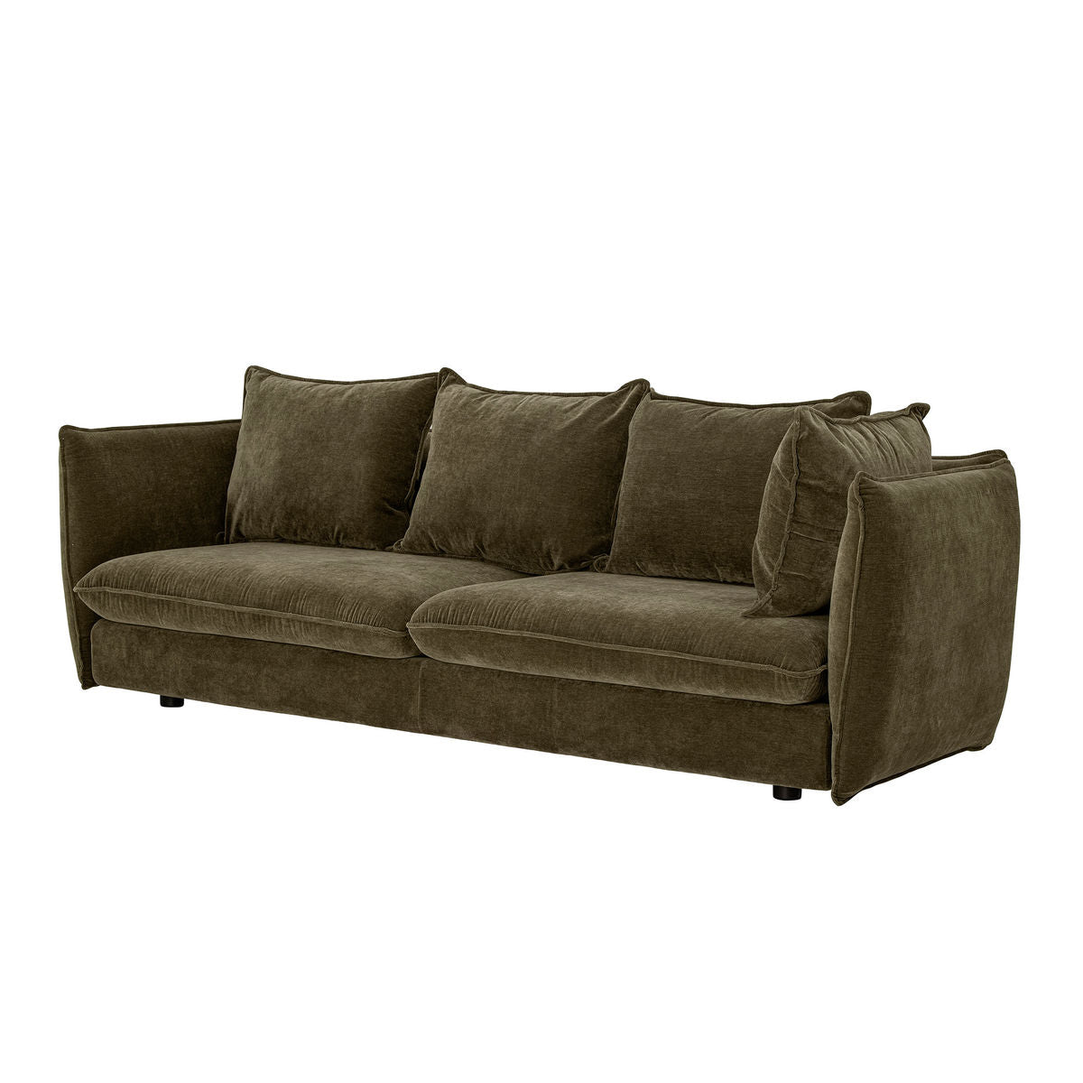 Bloomingville Austin sofa, grønn, resirkulert polyester