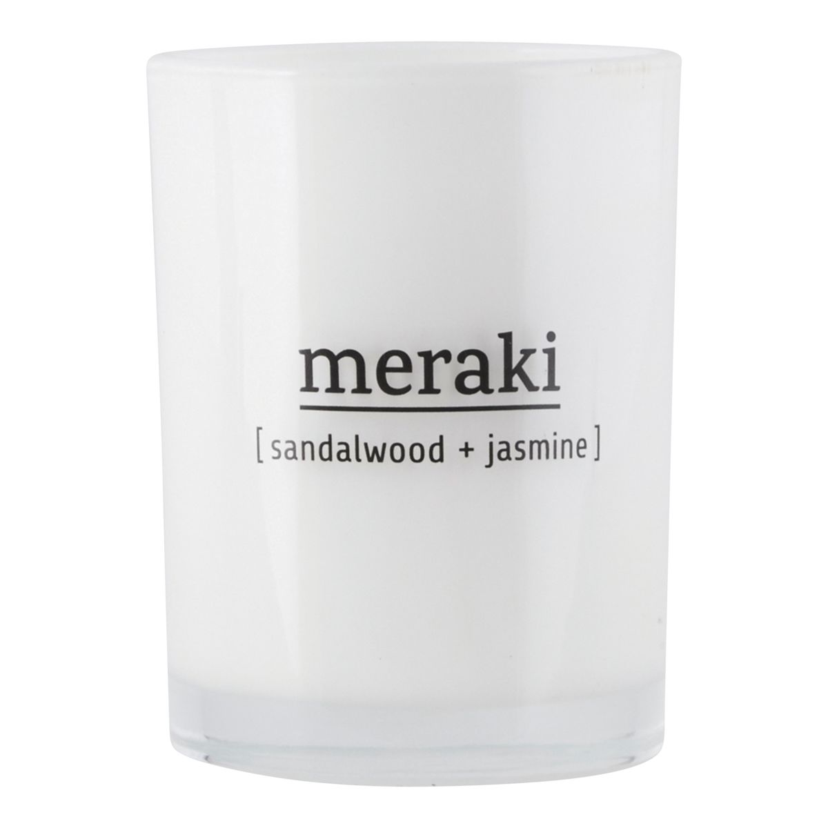 Meraki Meraki Duftlys, Sandalwood &amp; jasmine - DesignGaragen.dk.