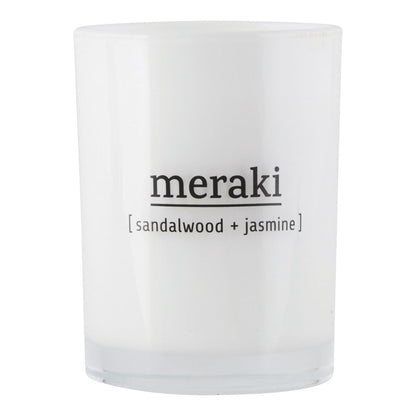 Meraki Meraki Duftlys, Sandalwood &amp; jasmine - DesignGaragen.dk.