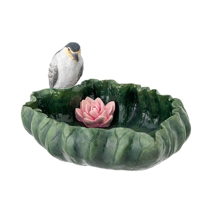 Creative Collection Neimi Deko Bowl, Green, Polyresin