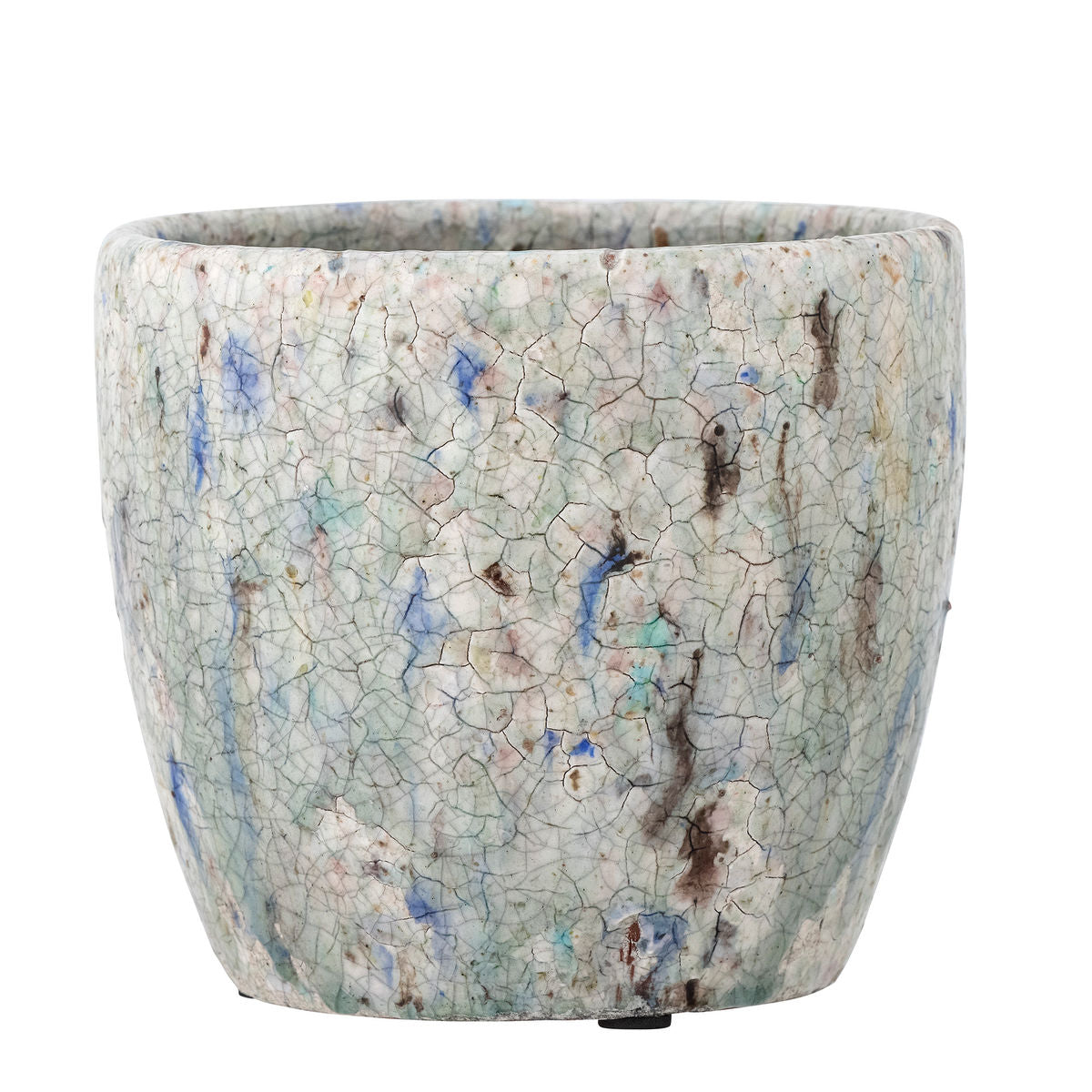 Creative Collection Niin Deko Herbal Pot, Blue, Terracotta