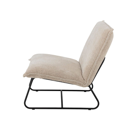 Bloomingville Cape Lounge Chair, Nature, Recycled Polyester