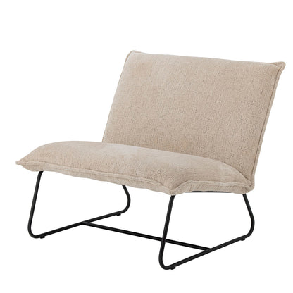 Bloomingville Cape Lounge Chair, Nature, Recycled Polyester