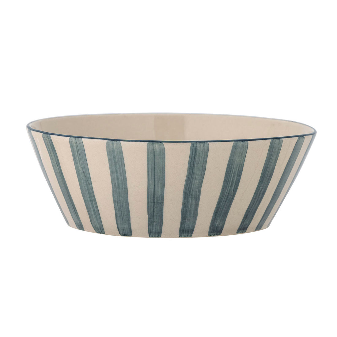 Creative Collection Begonia Bowl, Green, Stoneware