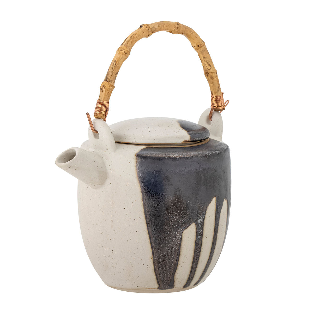 Bloomingville Okaama Teapot, Blue, Stoneware