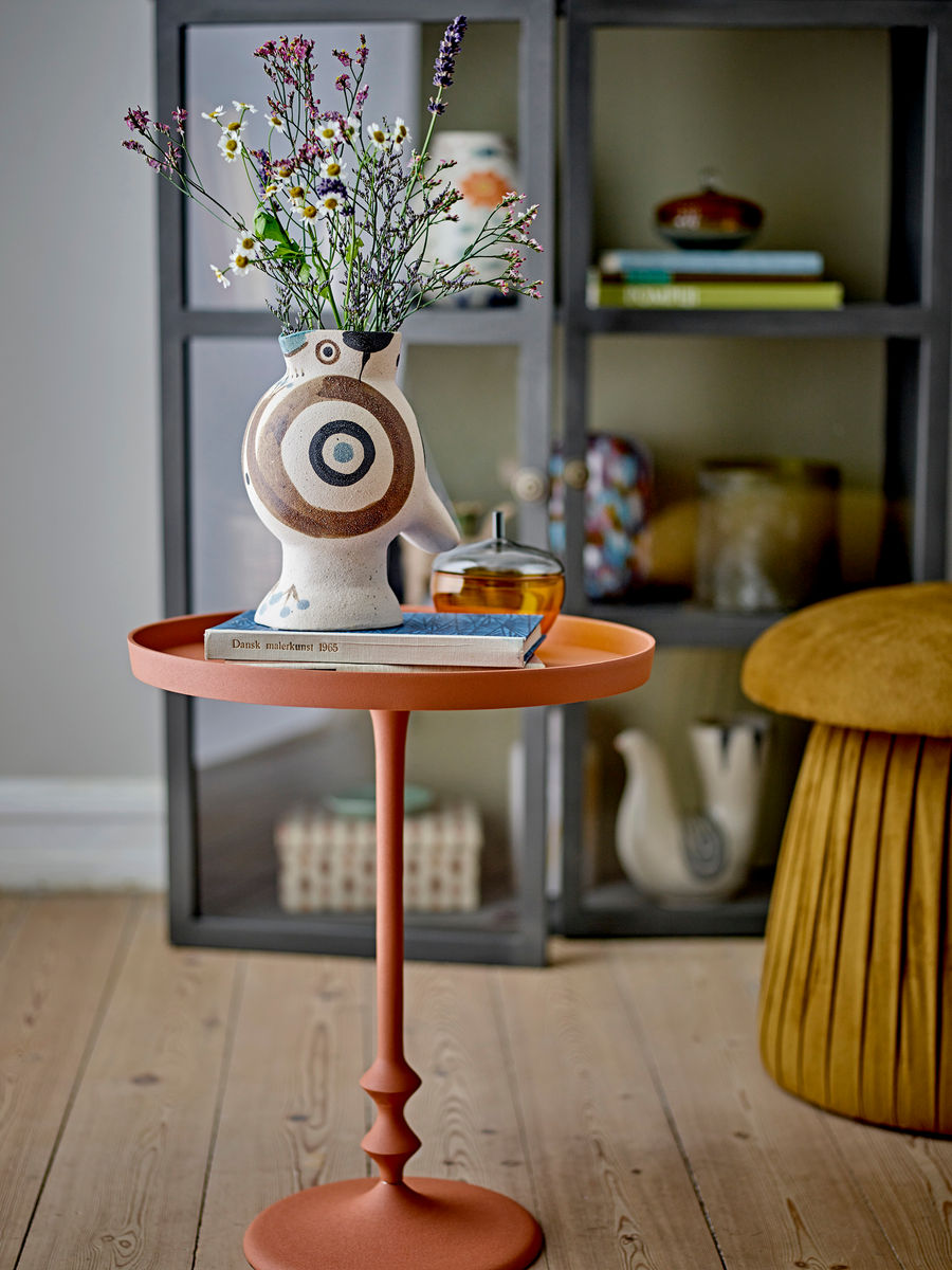 Bloomingville Anjou sidebord, oransje, aluminium