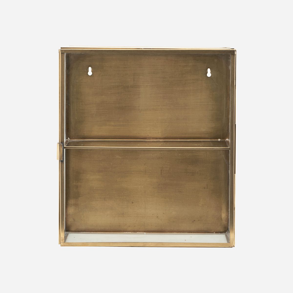 House Doctor-Vitrine Cabinet, Glass, Messing-L: 35 cm, W: 15 cm, H: 40 cm