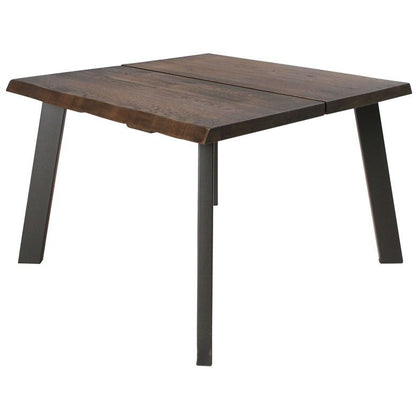 House of Sander Curve Table Top, 72x72, røkt olje - FSC