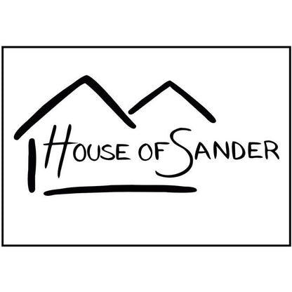 House of Sander Curve Table Top, 72x72, røkt olje - FSC