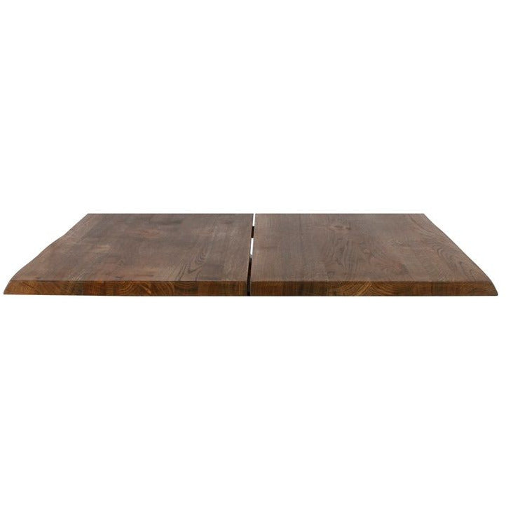 House of Sander Curve Table Top, 72x72, røkt olje - FSC