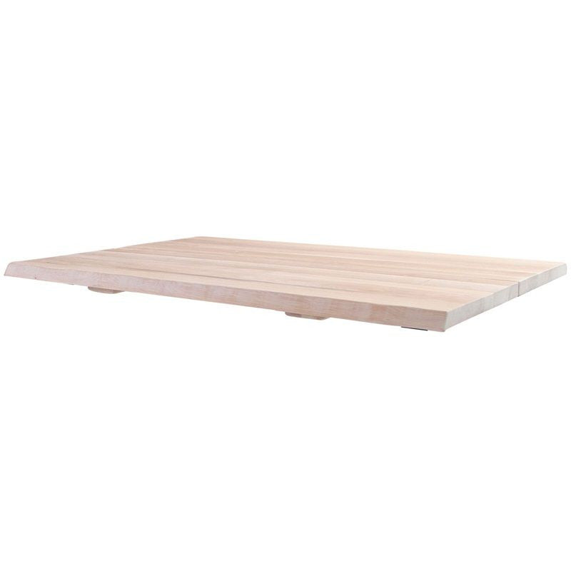House of Sander Curve Table Top, 110x72, White Oil - FSC