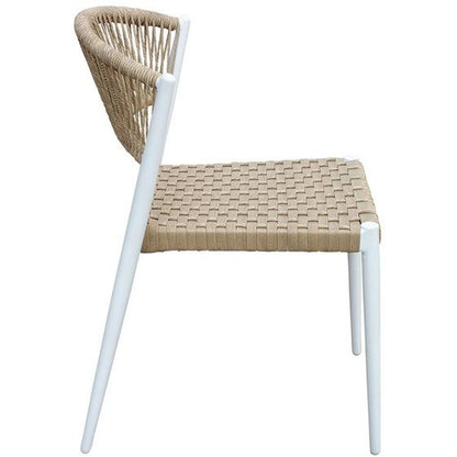 House of Sander Astrid Chair, Nature/White