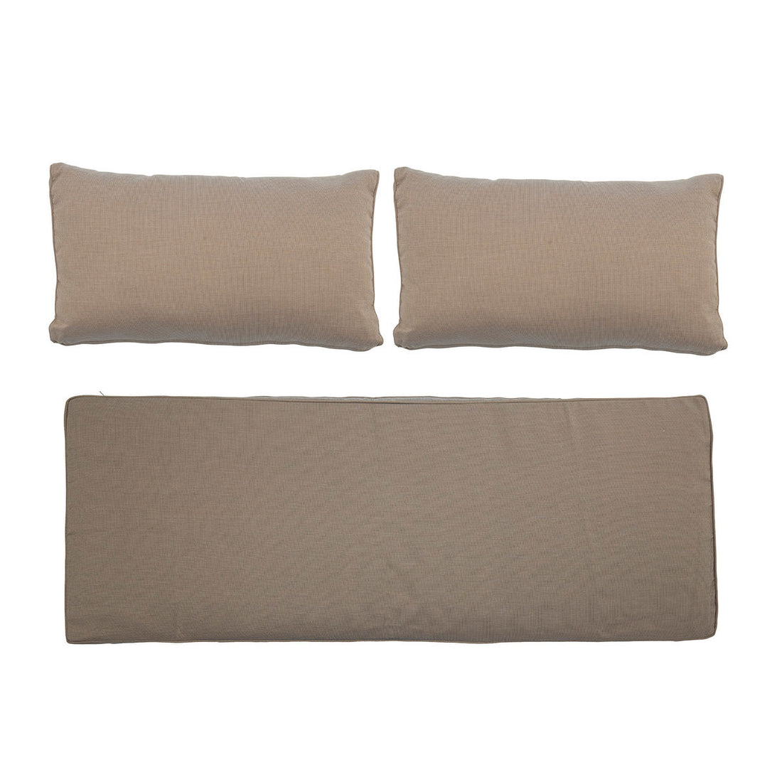 Bloomingville Mundo Pillow Covers (Without Fill), Brown, Polyester