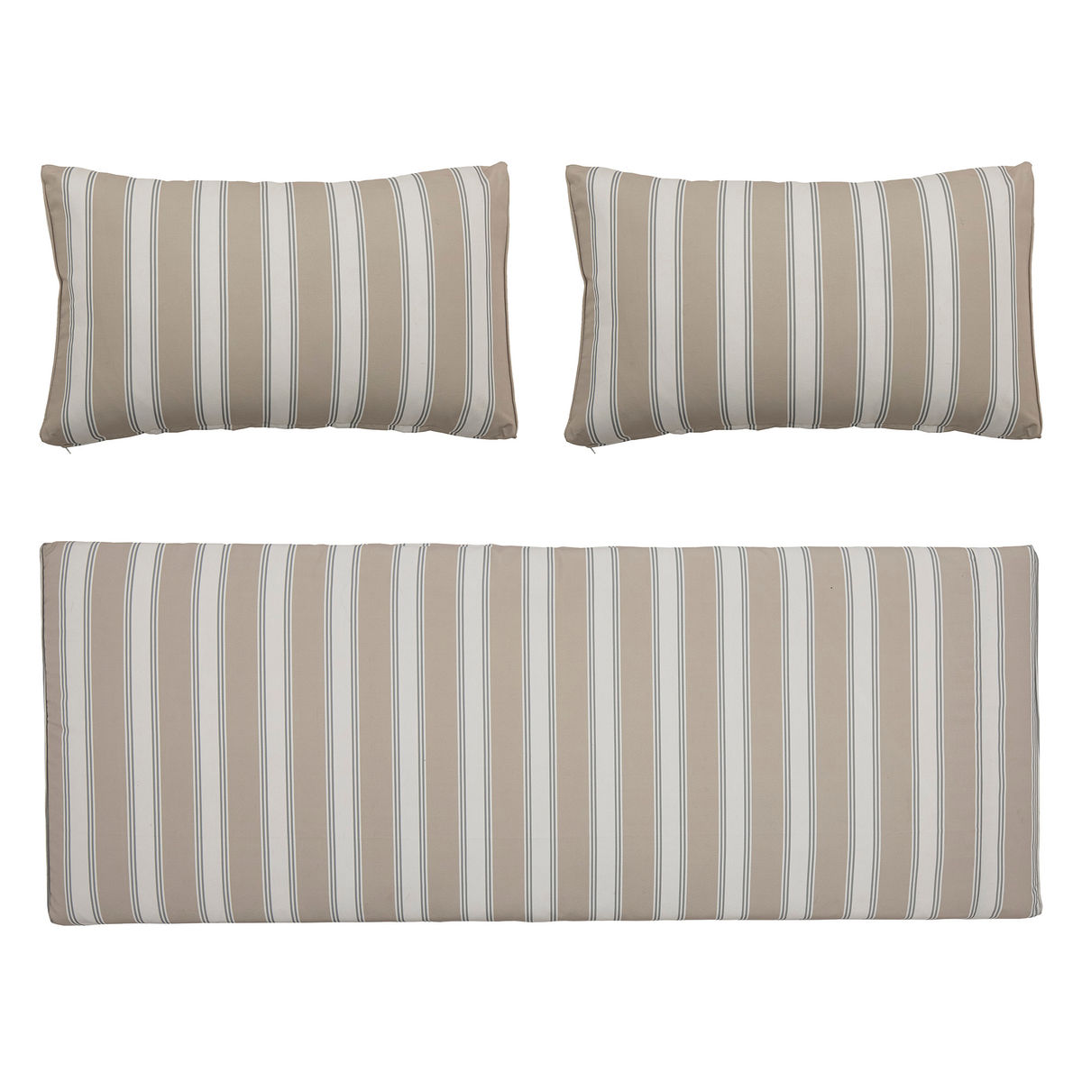 Bloomingville Mundo Pillowcases (uten fylling), grønn, polyester