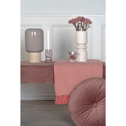 Vase - Vase i keramikk, grå, ø15x27 cm