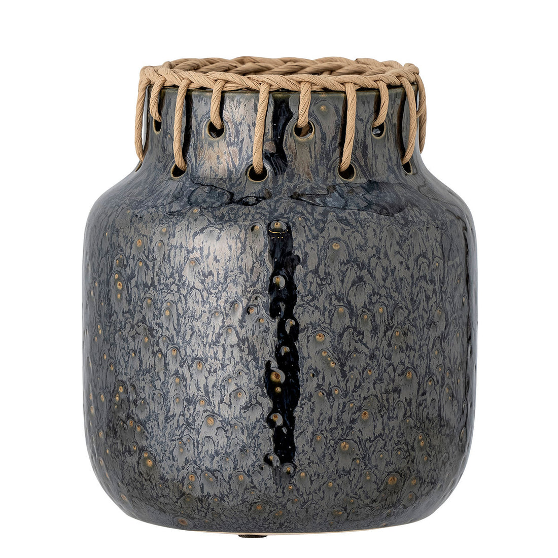 Bloomingville Janel Vase, Black, Ceramics
