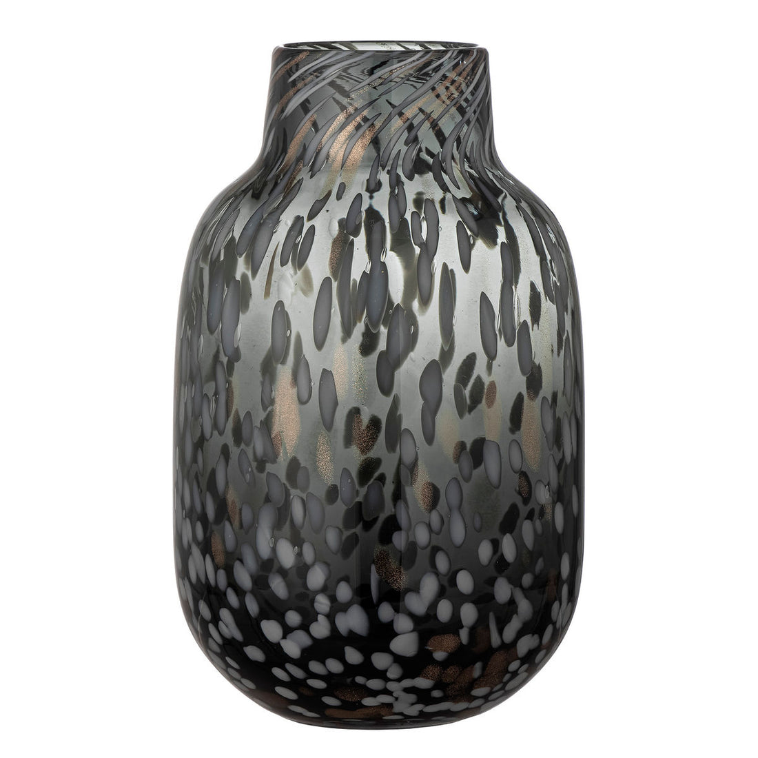 Bloomingville Gwan Vase, grå, glass