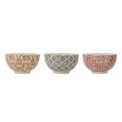 Bloomingville Genia Bowl, Brown, steingods