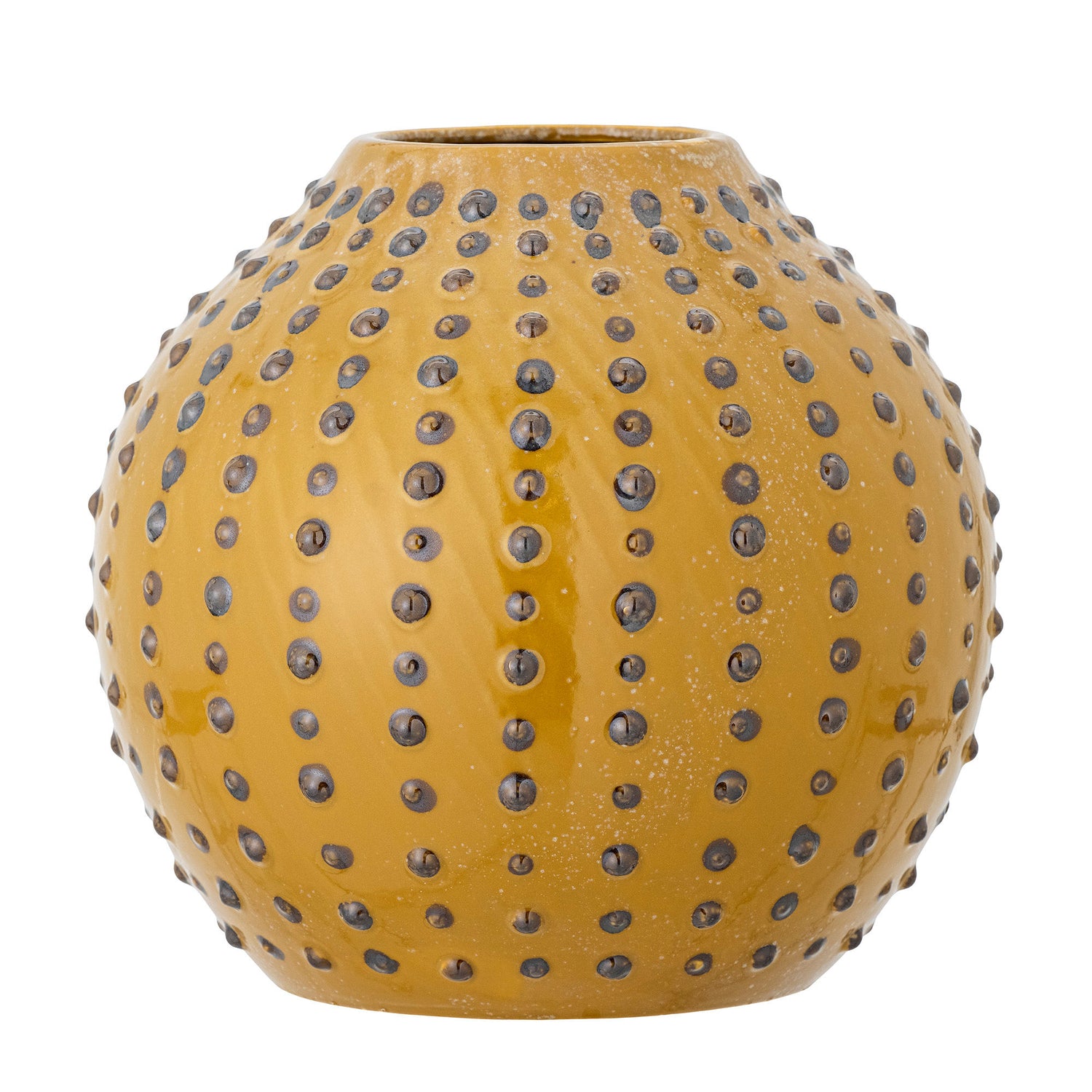 Kreativ samling Toofan Vase, gul, steingods