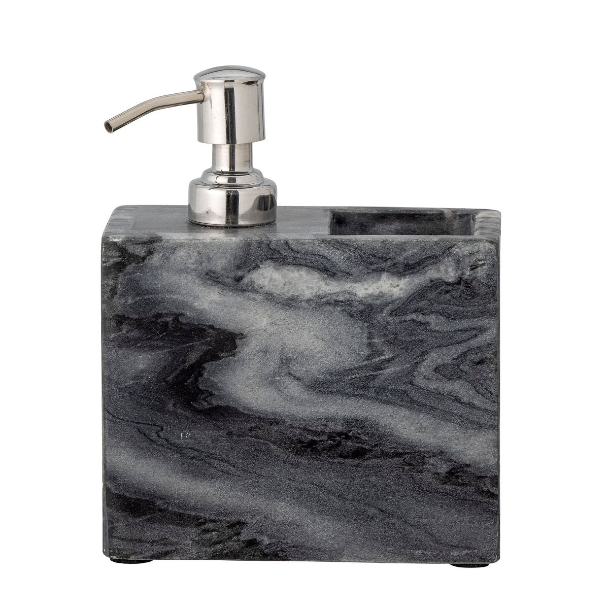 Bloomingville Maia Soap Dispenser, Gray, Marble