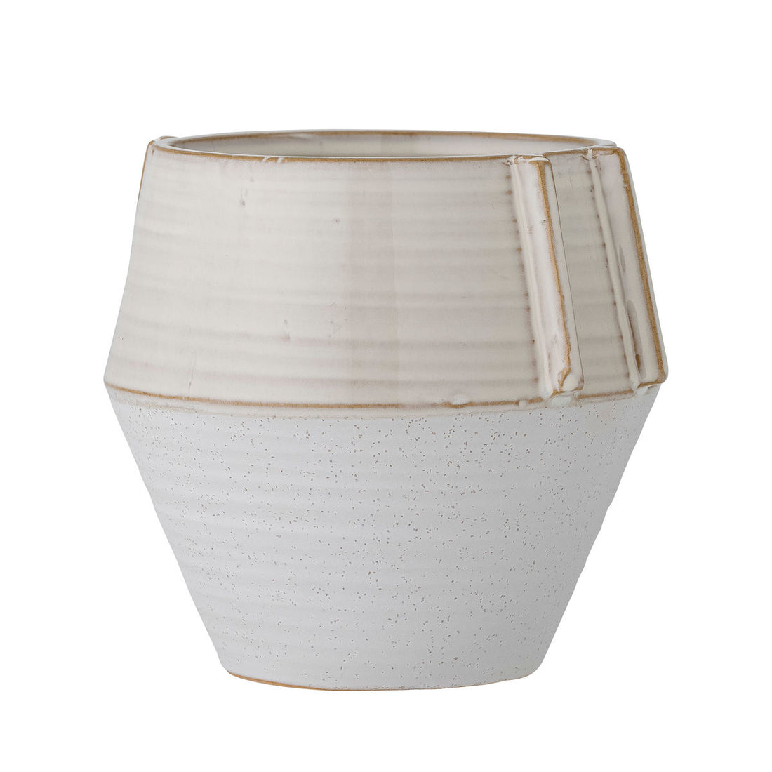 Bloomingville Zaki Herbal Potted Hids, White, Stoneware