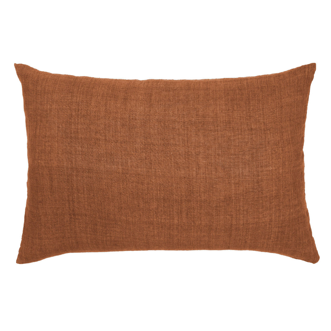 Koselig levende Luxury Light Linen Mini Gable Cushion Cover - Toffee