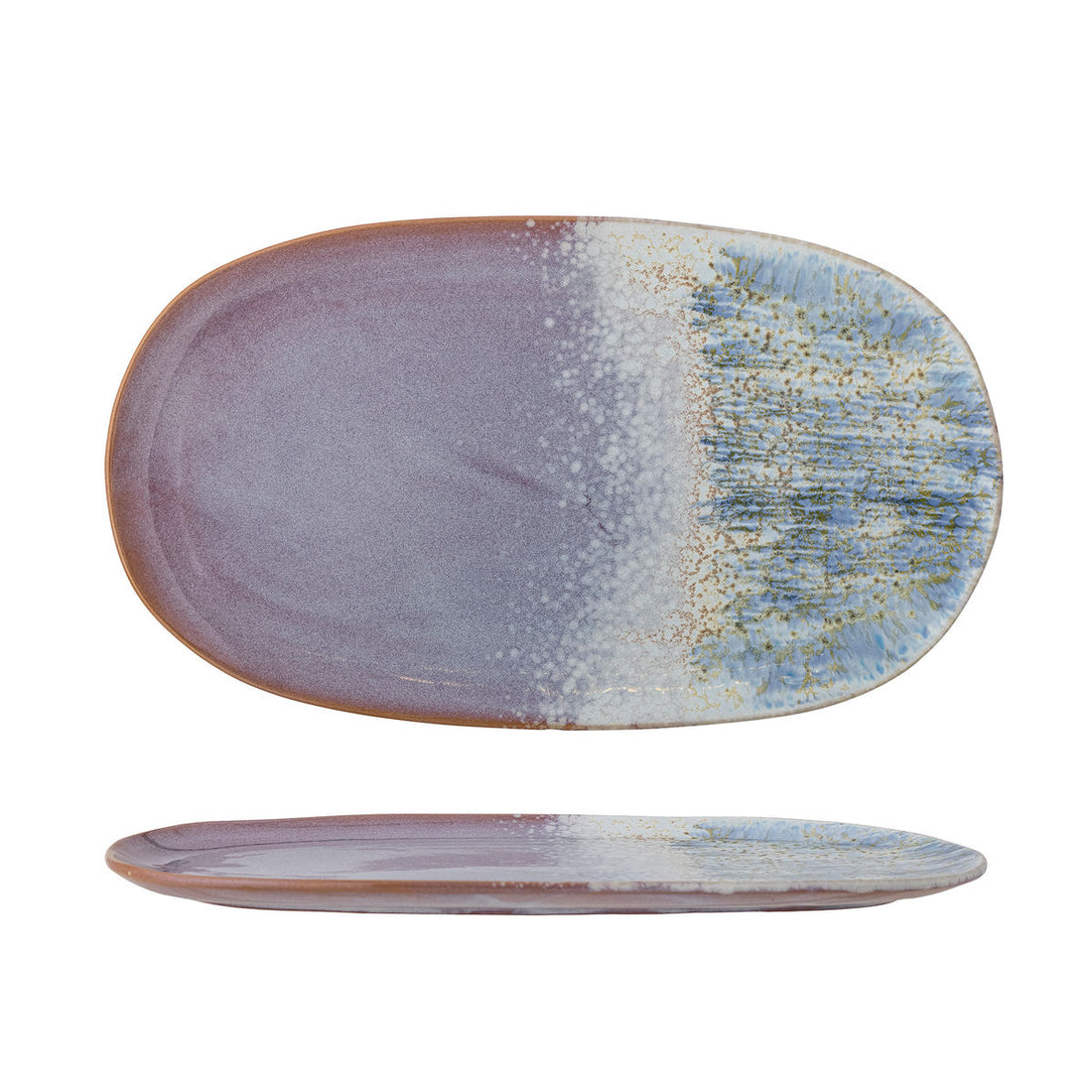 Creative Collection Cloe Serveringsfad, Blå, Stentøj - Creative Collection - DesignGaragen.dk
