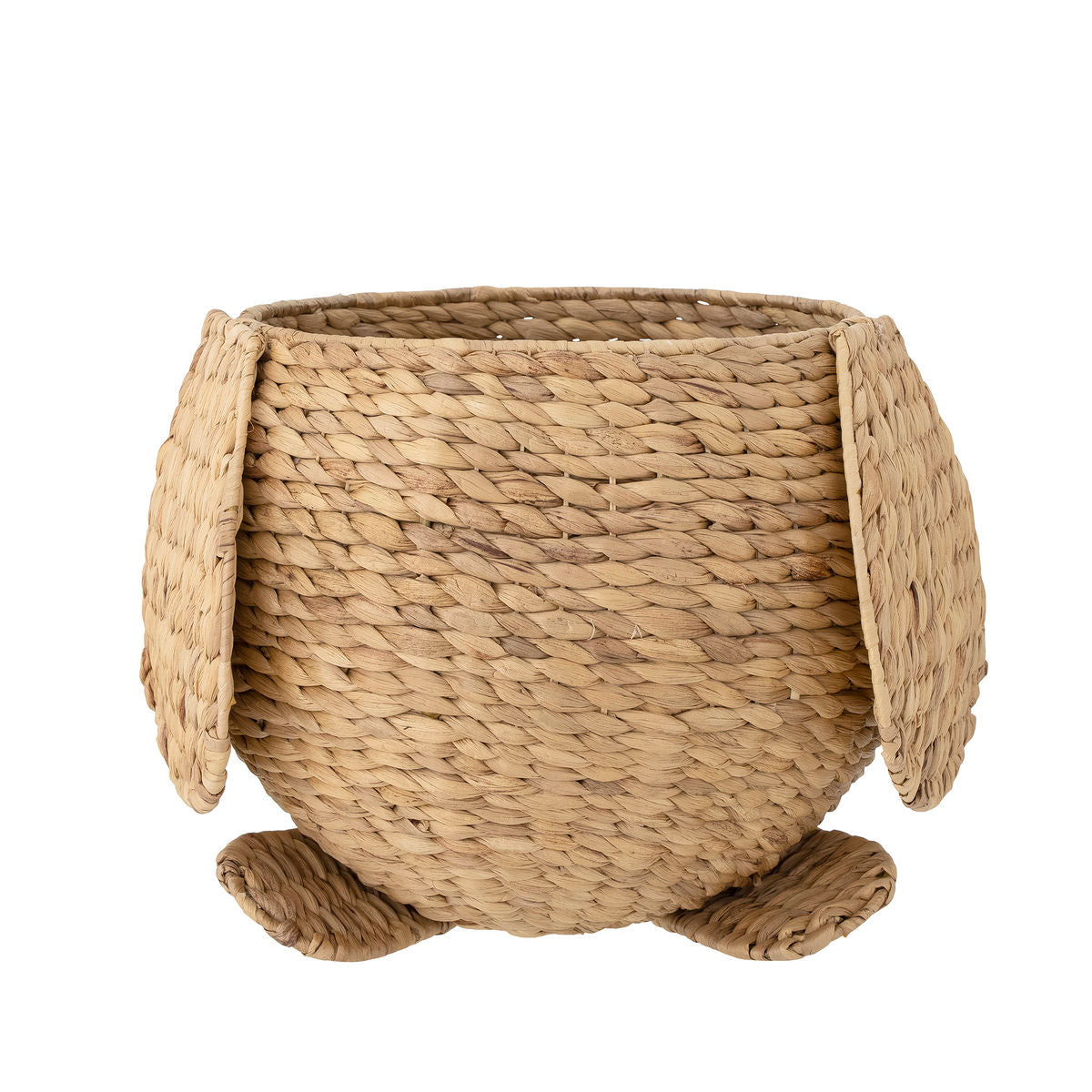 Bloomingville Mini Pingo Basket m/lokk, natur, vannhyacint
