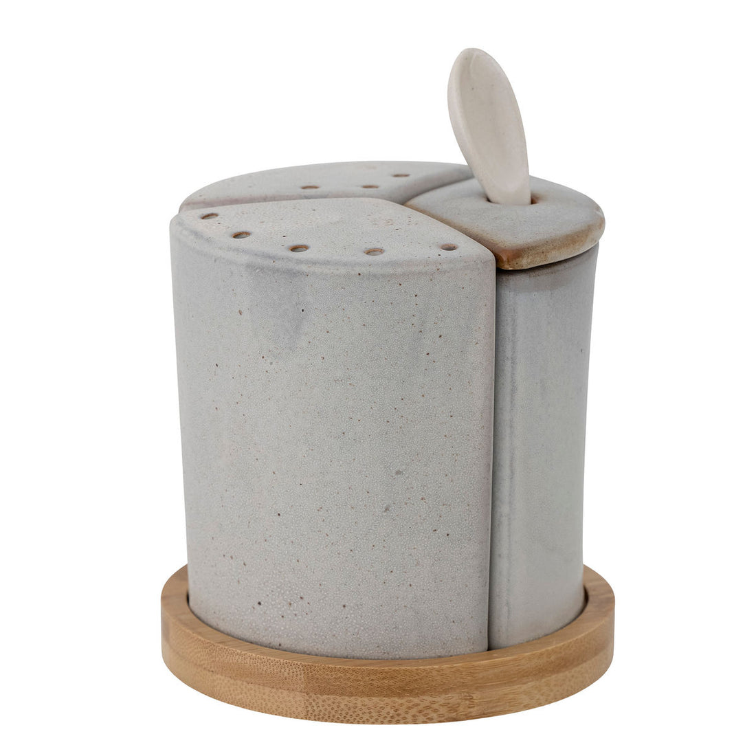 Bloomingville Josefine Salt &amp; Pepper Sets, Gray, Stoneware